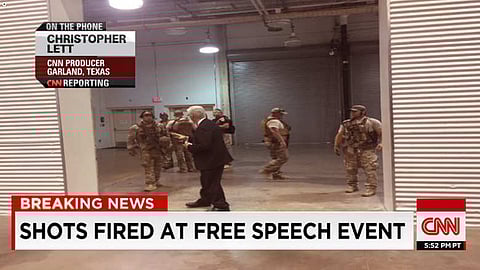 في أمريكا .. إطلاق النار على مسلحين خارج معرض لرسوم مزعومة للنبي محمد