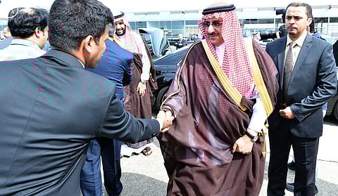 ولي العهد يغادر إلى أمريكا لترؤس وفد المملكة في اجتماع كامب ديفيد