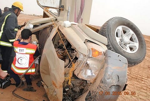 وفاة شخصين وإصابة آخرين في حادثتين بشقراء