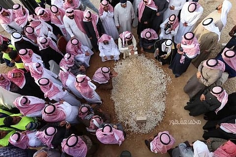 شاهد.. صورة قبر الملك عبدالله ضمن أفضل مائة صورة لعام 2015
