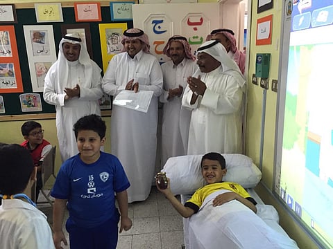 افتتاح مركز تدريب وصالة تعليمية بابتدائية هشام بن العاص بالطائف