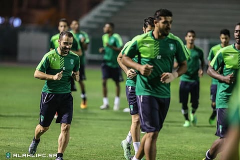 الأهلي يبدأ الاستعداد لمواجهة العين بتدريبات استرجاعية
