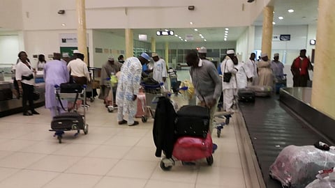 المجموعة الرابعة من ضيوف خادم الحرمين للعمرة تغادر المملكة