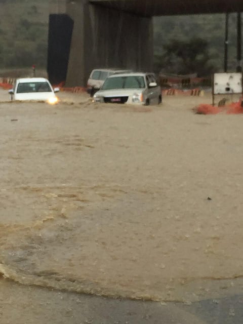 إطلاق صافرات الإنذار بـ"مندق الباحة" لتحذير المواطنين من كثافة الأمطار