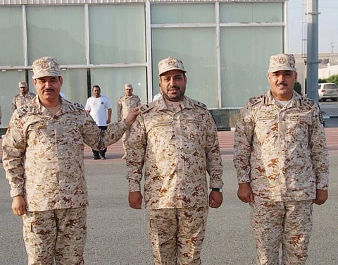 ‫"الذيابي" إلى رئيس رقباء بالحرس الوطني