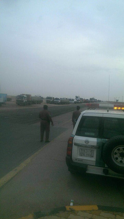 مرور الدوادمي يمنع دخول الشاحنات وقت الذروة الصباحية