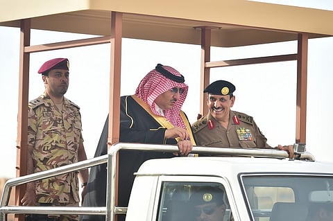 ​بالصور.. نائب خادم الحرمين يرعى حفل تخرج 4483 متدربًا بمدينة تدريب الأمن العام