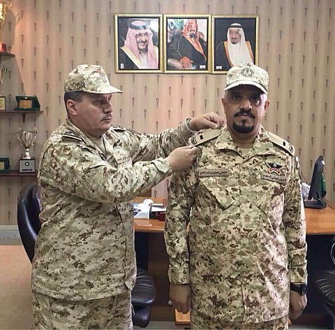 المالكي يتقلد رتبته الجديدة رئيس رقباء