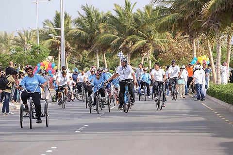 "فيصلية جدة" تحتفل باليوم العالمي للتوحد