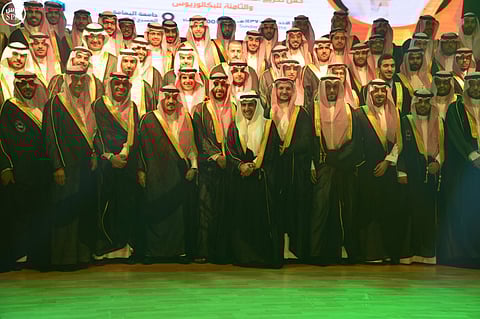 أمير الرياض يرعى حفل تخريج 199 طالبًا بجامعة اليمامة