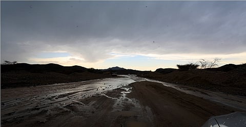 بالصور.. هطول أمطار متوسطة إلى غزيرة على محافظات المدينة
