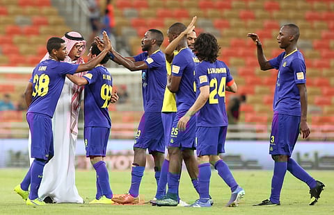 بالصور.. النصر يُمطر شباك الاتحاد بخماسية بيضاء