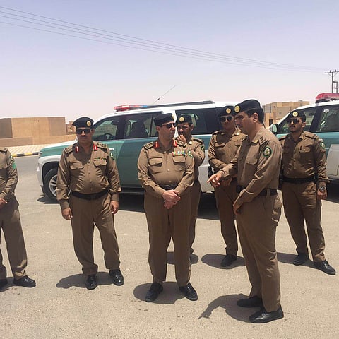 مدير "مرور الرياض" يفتتح شعبة الحوادث في "الجمش"