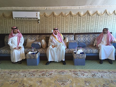 أمير الجوف يعزي  في وفاة نائب السفير السعودي في لبنان‎