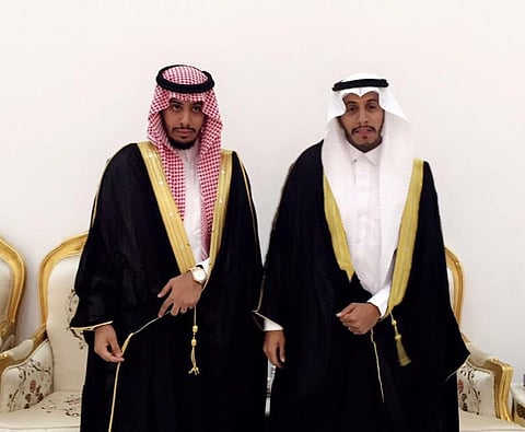 أحمد ومحمد العيسى يحتفلان بزفافهما