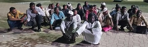 حرس الحدود يحبط محاولة تسلل ٢٦ سودانياً عبر شواطئ مكة