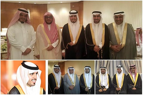 "المقرن" يحتفل بزفاف "إبراهيم"  بالرياض