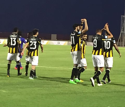 كسب النصر بثلاثية.. الاتحاد "الجديد" ثالث دورة تبوك 1