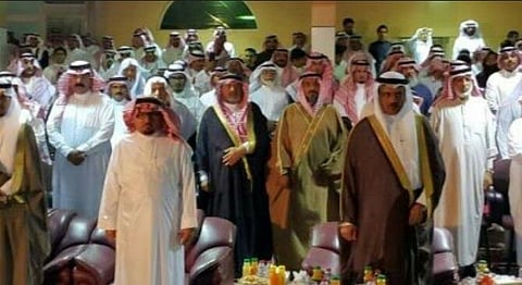 "الشهري" يرعى حفل "ملتقى بللسمر" بالصالة الشعبية