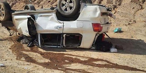 أب وزوجته وأبناؤه الـ 4.. تشييع ضحايا حادث طريق "حائل- الجوف" ظهراً