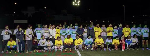 احتفالية كروية بمحافظة الطائف للاعبين القدامى