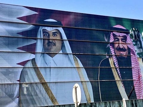 شاهد.. الدوحة تتزيّن لاستقبال خادم الحرمين