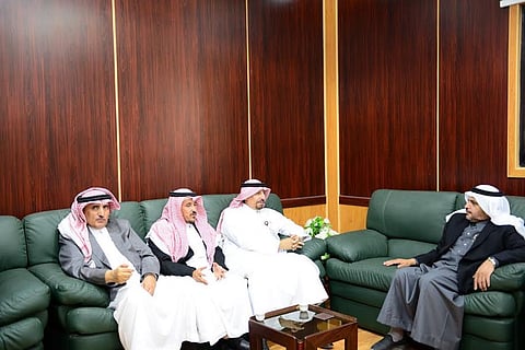 محافظ النماص يستقبل أمين منطقة عسير خلال زيارته