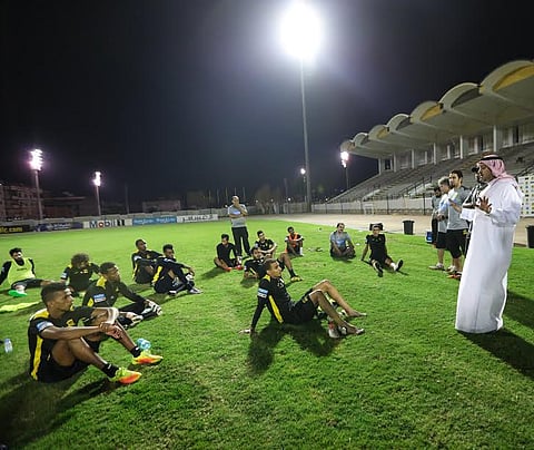 الاتحاد: مسعود يطالب اللاعبين باهداء الجمهور بطاقة التأهل