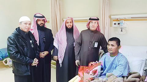 إسلام فلبيني يرقد بمستشفى متعب في سكاكا