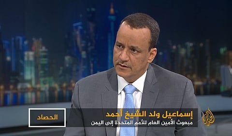 ولد الشيخ: محادثات الكويت لم تفشل والرياض تدعم أي حل يأتي بالسلام في اليمن