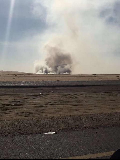 شاهد محرقة النفايات صداع في رأس شرورة.. والبلدية تعلّق بتعليق الأمانة!