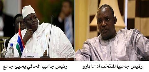 رئيس جامبيا يؤدي اليمين الدستورية في مكان سرّي والجيش السنغالي ينتظر