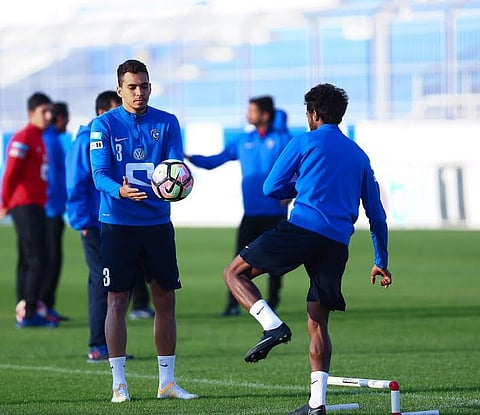 الهلال يستعد للوحدة.. والعابد يغيب عن التدريب