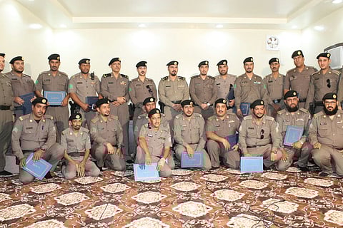 "أمن طرق الطائف" تكرم عددًا من أفرادها