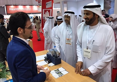 مصنع شركة "نسر الجنوب" لفلاتر الكلى يشارك في Arab Health بدبي