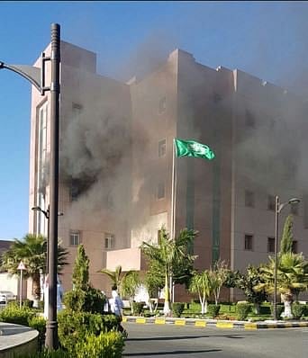 التحفظ على المريض النفسي المُتهم بحرق مجمع الملك فيصل بالطائف