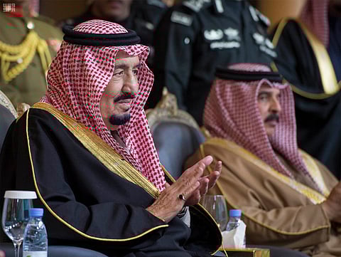 بالصور.. خادم الحرمين يرعى حفل افتتاح مهرجان "الجنادرية 31" وسباق الهجن الكبير