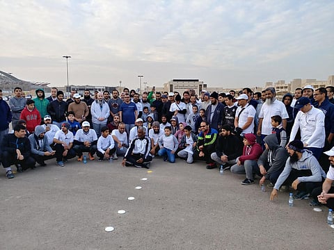 250 شخصاً يشاركون في "مشي جماعي" 10 كم في جامعة الملك سعود