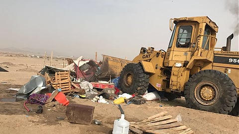 بلدية "شوقية مكة" تزيل 200 حظيرة عشوائية لبيع المواشي