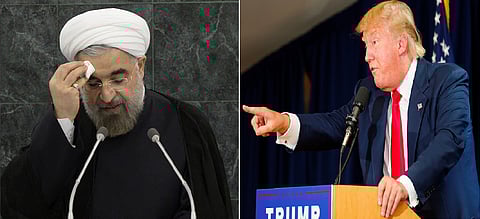 ترامب للرئيس الإيراني: احترس أفضل لك