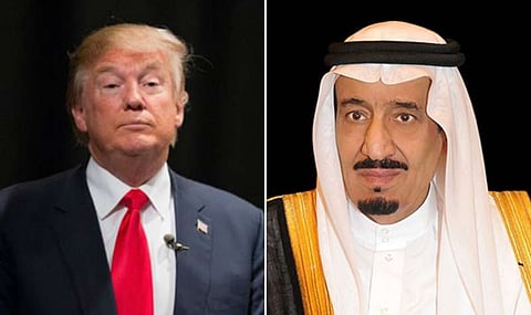 الرئيس الأمريكي يُطلع خادم الحرمين على تفاصيل العملية العسكرية في سوريا