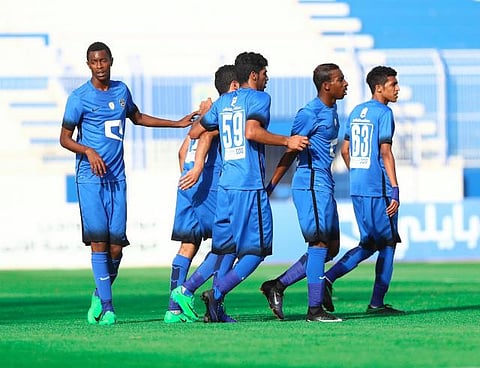 أولمبي الهلال يواصل صدارته لكأس فيصل