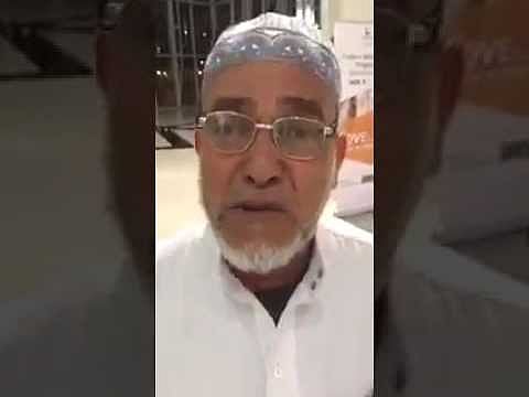 بالفيديو.. معتمر جزائري يعبِّر عن سعادته لحُسْن الاستقبال بالدموع
