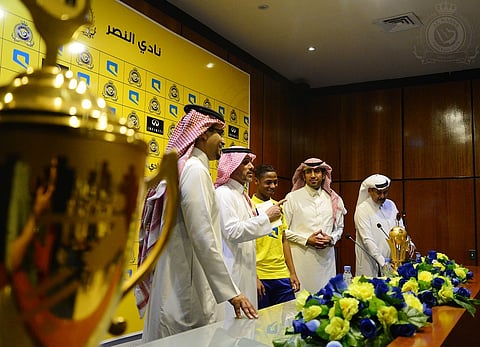 النصر يكرم أبطال الدوري والكأس بمساهمة من المشيقح والثواب والعمراني والمالك