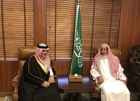 المفتي العام يستقبل رئيس وأعضاء جمعية ذوي الشهداء