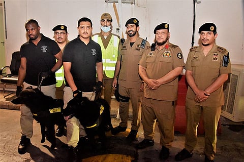تعرَّف على الـ "k9" المشارك للمرة الأولى مع رجال الأمن في "مركزية مكة"