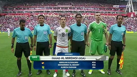 رئيس الاتحاد الدولي لكرة القدم يشيد بأداء طاقم التحكيم السعودي في كأس القارات
