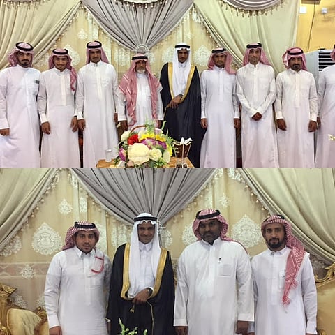 "العيسي" يحتفل بزفافه