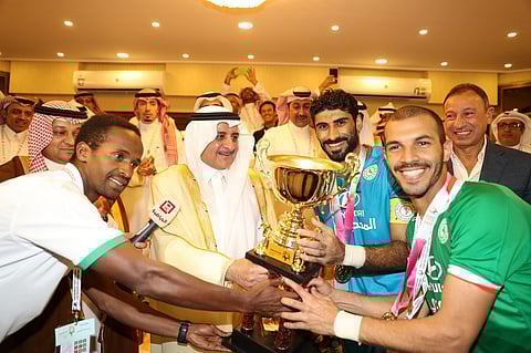 بالصور : الاتفاق بطلاً لبطولة تبوك .. بهدف الصيعري
