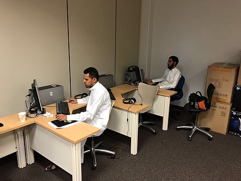 2000 طالب وطالبة ينهون اختبار تحديد المستوى بالسنة الأولى المشتركة بجامعة الملك سعود "أون لاين"
